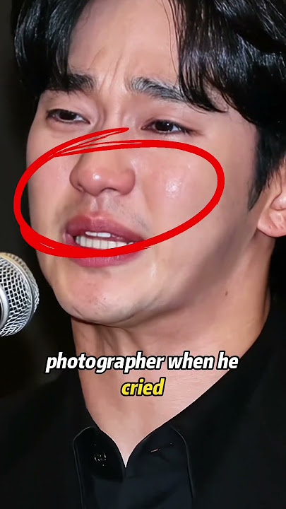 Have you noticed the look in Kim Soo-hyun's eyes during the press conference? #celebrities #usa