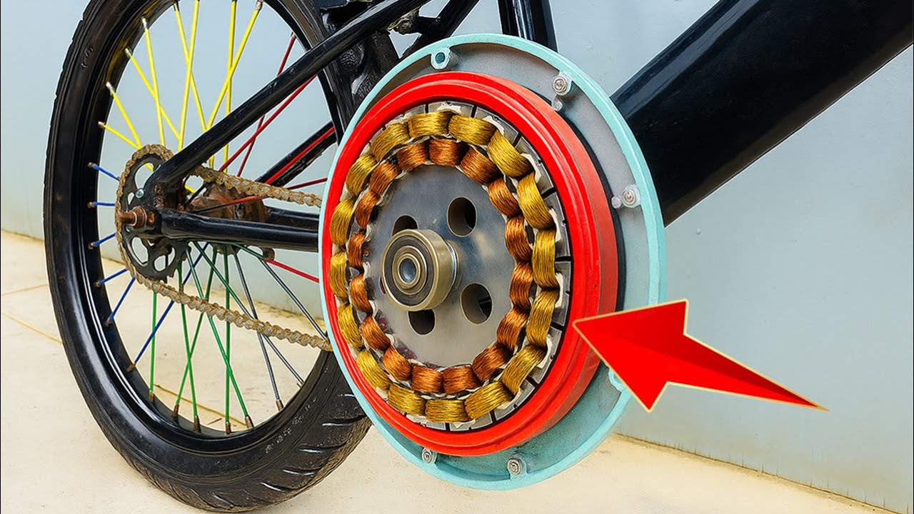 Если вы прикрепите к своему велосипеду потолочный вентилятор на 220 В, вы точно будете в восторге! У