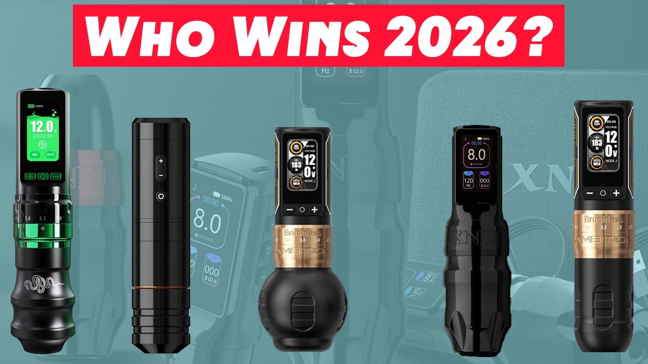 Best Tattoo Machines 2026: Rotary Tattoo Machine For Beginners