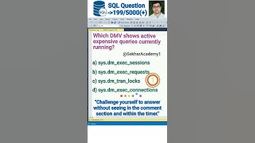 SQL 199 || #shorts #ytshorts #youtubeshorts #sql #interview #reels #quiz #gk @SekharAcademy1