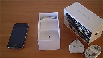 iPhone 4S  Unboxing, First Boot And Set Up HD my first video on YouTube