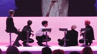 Why BTS sit down on the floor at Press Conference? | MAP OF THE SOUL : PERSONA
