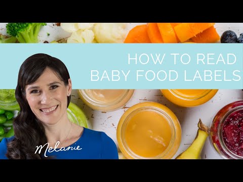 How to read baby food labels 5 dietitian tips