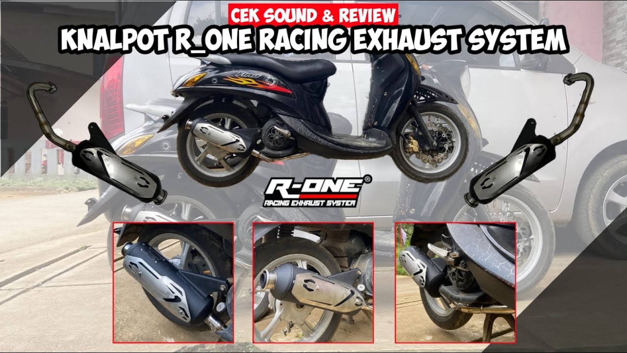 Kenalpot R One MIRIP KENOCHI 🔥😍 REVIEW KNALPOT R-ONE RACING V2 STANDAR RACING ...
