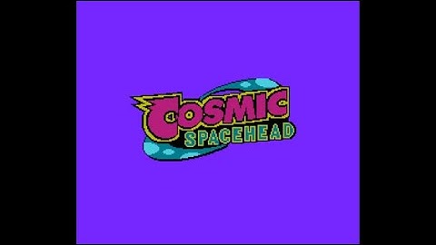 Cosmic Spacehead - Nintendo Entertainment System - Intro & Title Screen