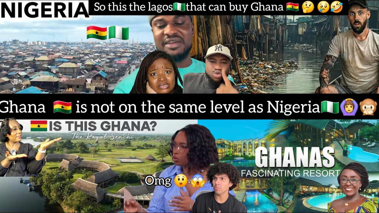 OMG🙆‍♀️GHANAIAN PROFFESSOR🇬🇭IN DISBELIEVE TO SEE THE FILTY🙊 LAGOS 🇳🇬THAT IS BIGGER THAN GHANA