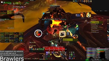 Aggramar Mythic Brawlers guardian druid POV