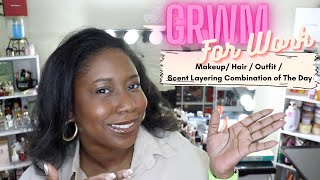GRWM FOR WORK | MAKEUP, HAIR, OUTFIT & SCENT LAYERING COMBINATION OF THE DAY by Kay's Ways 109 views 1 day ago 19 minutes