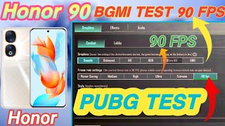 Honor 90 5G Pubg Gaming Test 90 FPS | Honor 90 Pubg Test | Honor 90 Bgmi Test 90 FPS | Gaming Test 🔥