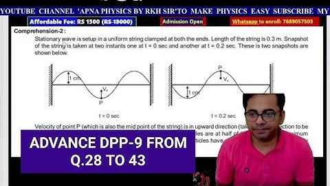 ADVANCE DPP-9 DISCUSSION BY RKH SIR