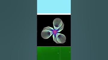 Python turtle graphics code-Triple folded shape design.