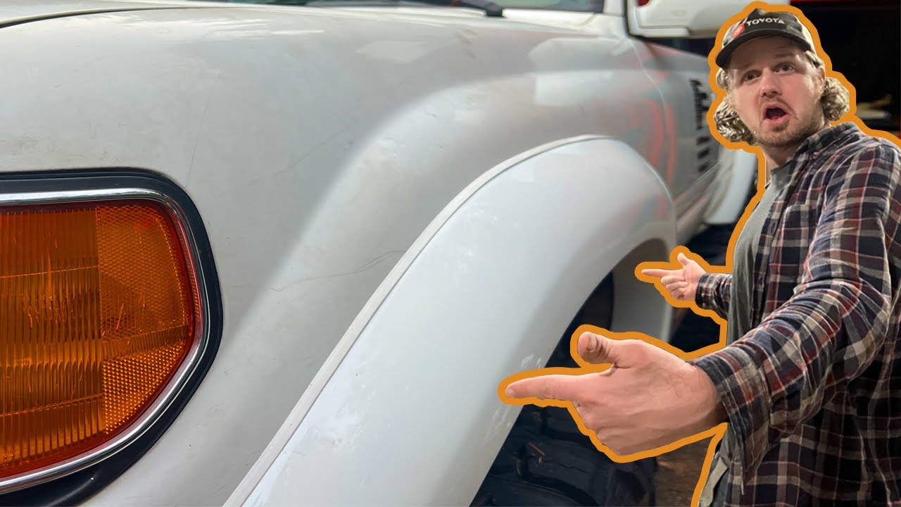 Installing OEM Fender Flares and Cutting My Driveshaft YouTube