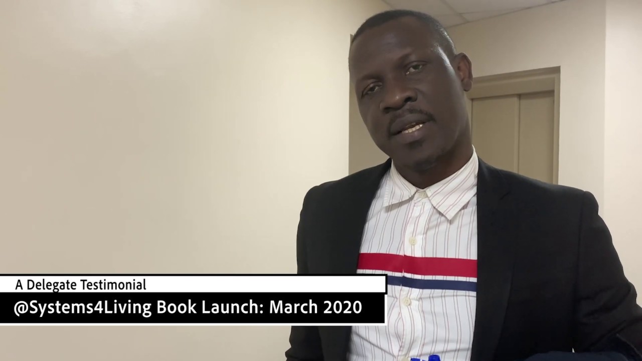 Systems For Living Book Launch: Delegate Testimonial