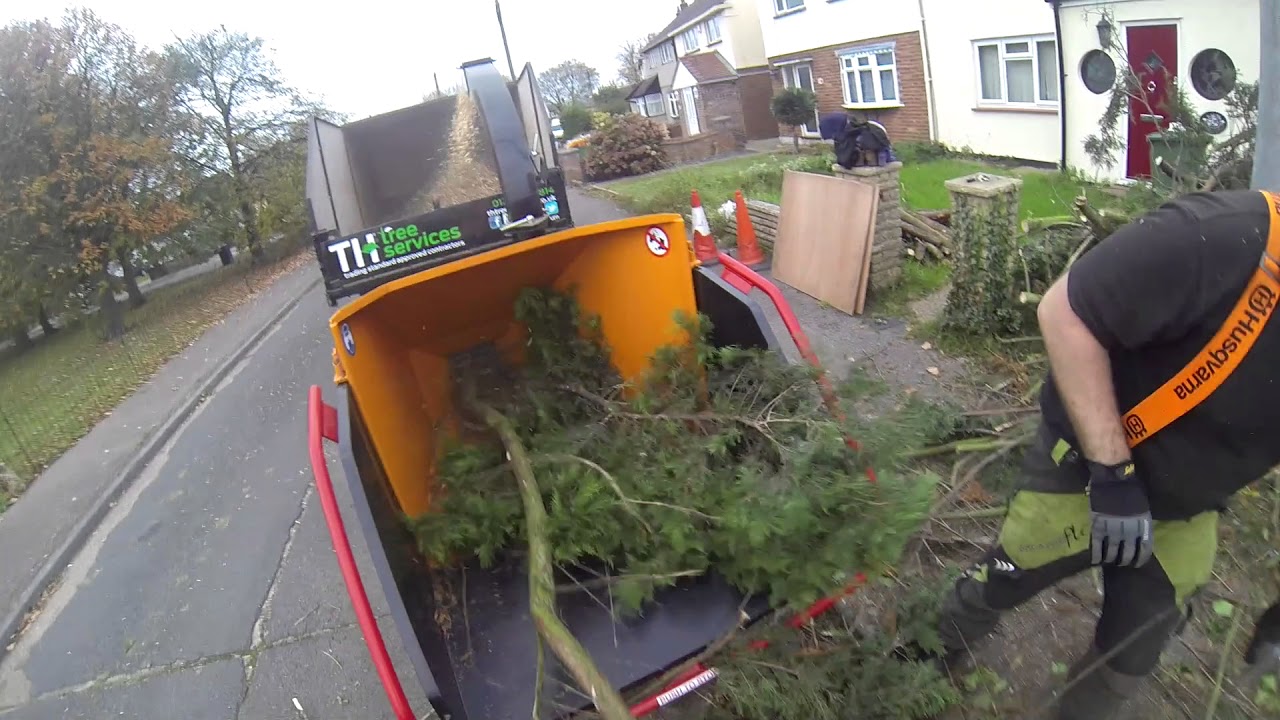 POV Forst ST6P Petrol Wood Chipper