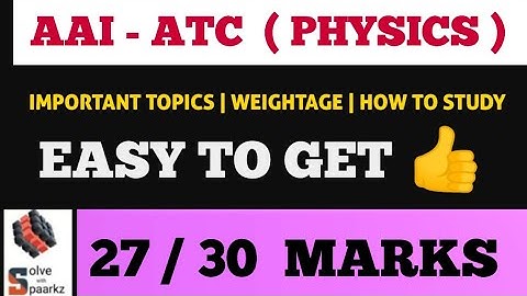 AAI ATC EXAM PREPARATION STRATEGY IN TAMIL | AAI ATC PHYSICS | PHYSICS SYLLABUS / ONLINE CLASSES