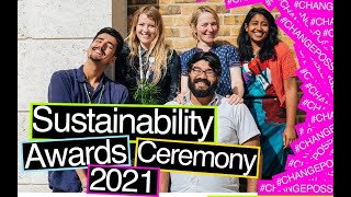UCL Sustainability Awards Ceremony 2021