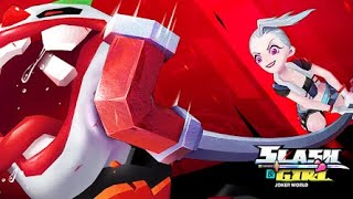 Slash & Girl - Endless Run (by RedFish Game Studio) IOS Gameplay Video (HD) screenshot 5