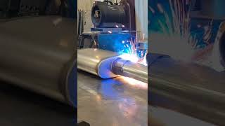 Mig Welding My Exhaust For My 71 Pontiac Lemans
