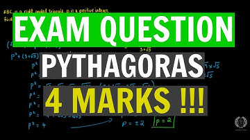GCSE New (9-1) Maths | EXAM QUESTION | Pythagoras