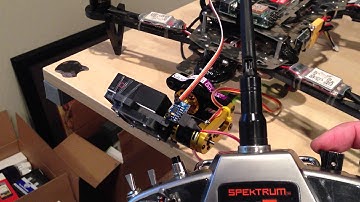 Quaternium Brushless Gimbal on Hoverthings Flip FPV