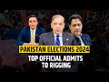 Pakistan elections 2024: Top official admits involvement in rigging results