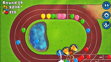 Bloons TD 5 Sprint Track easy