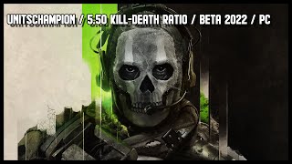 PC BETA | COD MW2 2022 | NVIDIA 3070 | 5.50 K/D GAME!