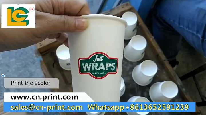 PLC Servo screen printer with color sensor for cups bottles tubes jars cans  LC-PA-400ES