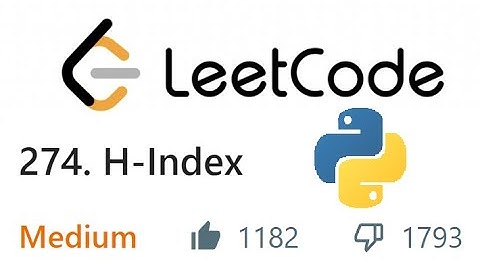 274  H Index | LeetCode
