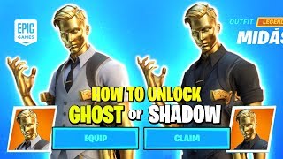 How To Unlock Ghost Or Shadow Midas - Deliver Legendary Weapons To Ghost Dropboxes Fortnite
