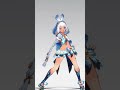【原神/genshin impact】ムアラニ/気まぐれメルシィ【MMD】#mmd #genshinimpact #mualani #shorts