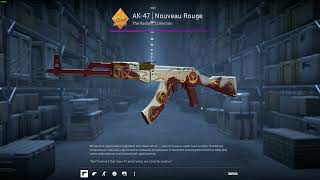видео: THE LUCKIEST WEEKLY DROP AK-47 | Nouveau Rouge Мой самый редкий еженедельный дроп Как выглядит удача картинка: THE LUCKIEST WEEKLY DROP AK-47 | Nouveau Rouge Мой самый редкий еженедельный дроп Как выглядит удача