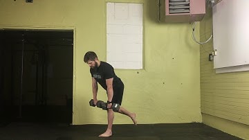 How to do a Double Dumbbell Single Leg Romanian Deadlift