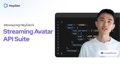 Introducing HeyGen‘s Streaming Avatar API Suite