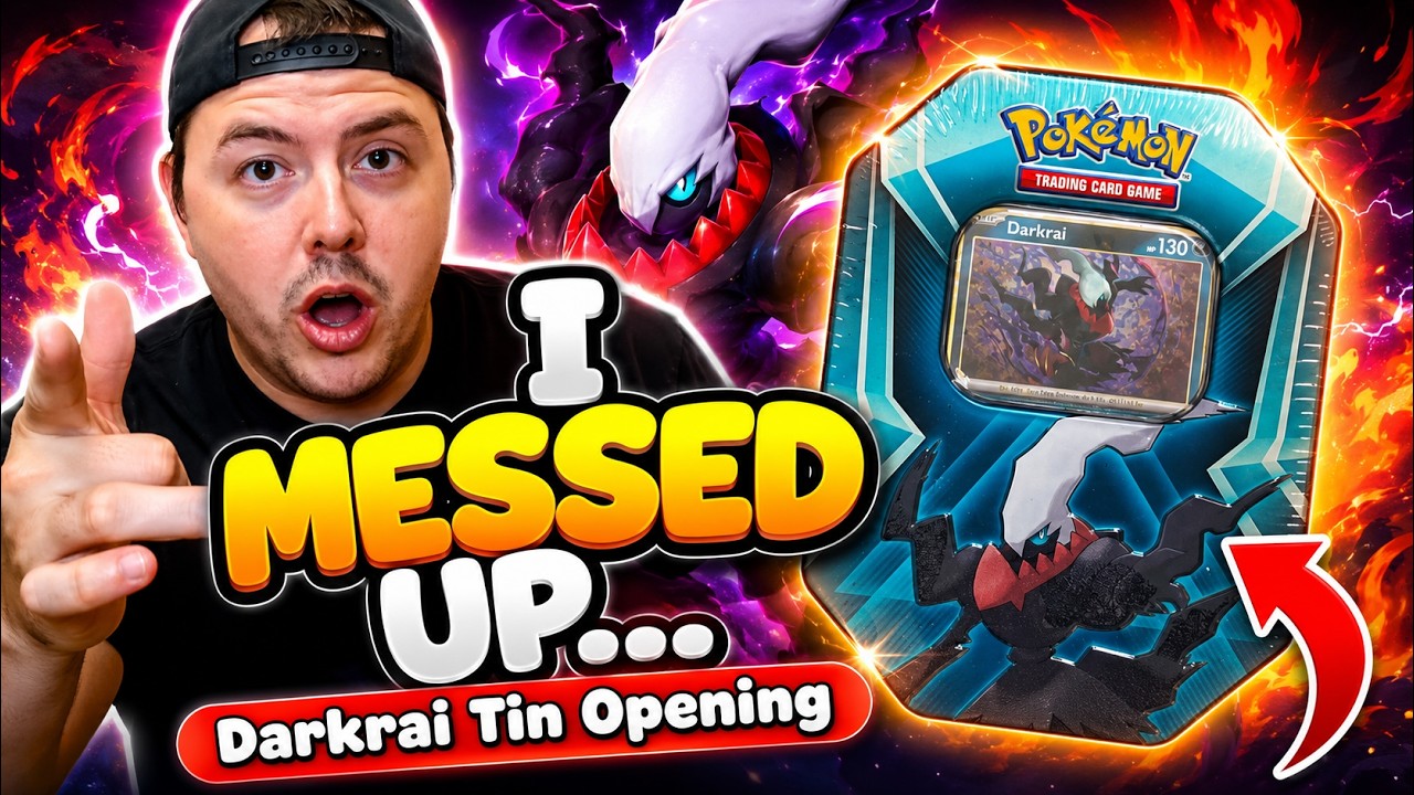 pokemon darkrai tin trading card game Diamond & Pearl A code card for the Pokmon Trading Card Game Online(Each booster pack contains 10 randomly inserted game cards.) Cards vary by pack Pokemon Darkrai EX Tin Opening