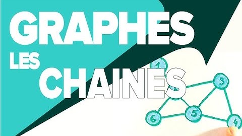 Graphes - Les Chaines - Terminale ES Spé Maths - Mathrix