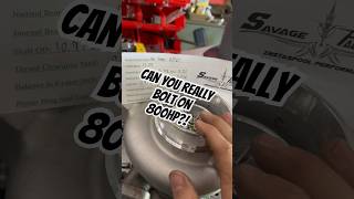 Bolt on Cummins turbo for 800hp #automobile #mechanic #diy #turbochargedengine