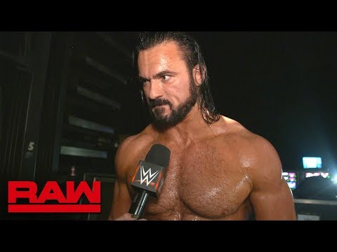 Drew McIntyre on why WWE doesn't need a Shield: Raw Exclusive, Oct. 1, 2018