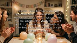 Charlotte, Happy Birthday! 🎂 | WHISPRA