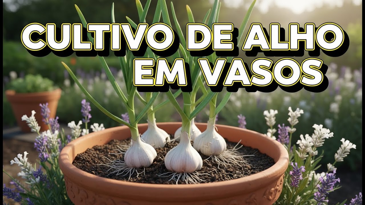 Cultivo de Alho em Vasos: O Truque Pouco Conhecido para Cabeças Grandes e Fortes em Casa