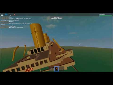 Sinking Of The H M H S Britannic Roblox Lets Play 2 By United Airlines Boeing 787 - britannic beta roblox