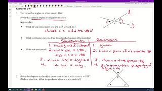 Geometry Mod 1 Lesson 9 Video