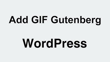 WordPress Add Gif to Post Gutenberg Editor Coblocks