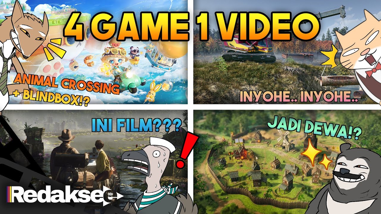 Redaksee! Animal Crossing Killer Benerin Jalan?, Indiana Jones Ketemu Dewa! | Reaksi Kru Virtua Pops