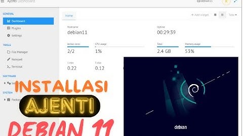 Cara install AJENTI Control Panel di Debian 11
