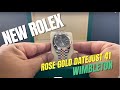 Rolex DateJust 41 Wimbledon Rose Gold Ref 126331 (Another One)