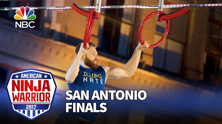 Nate Burkhalter at the San Antonio City Finals - American Ninja Warrior 2017