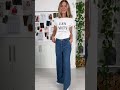 Ways to Wear the Whitney Wide Leg Jeans