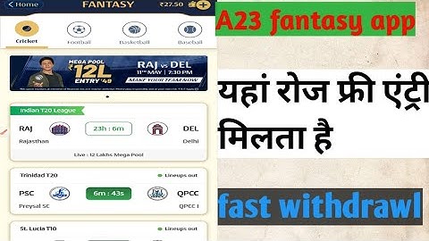 A23 fantasy app, A23 fantasy app, A23 fantasy app free entry, A23 free entry,  free entry A23