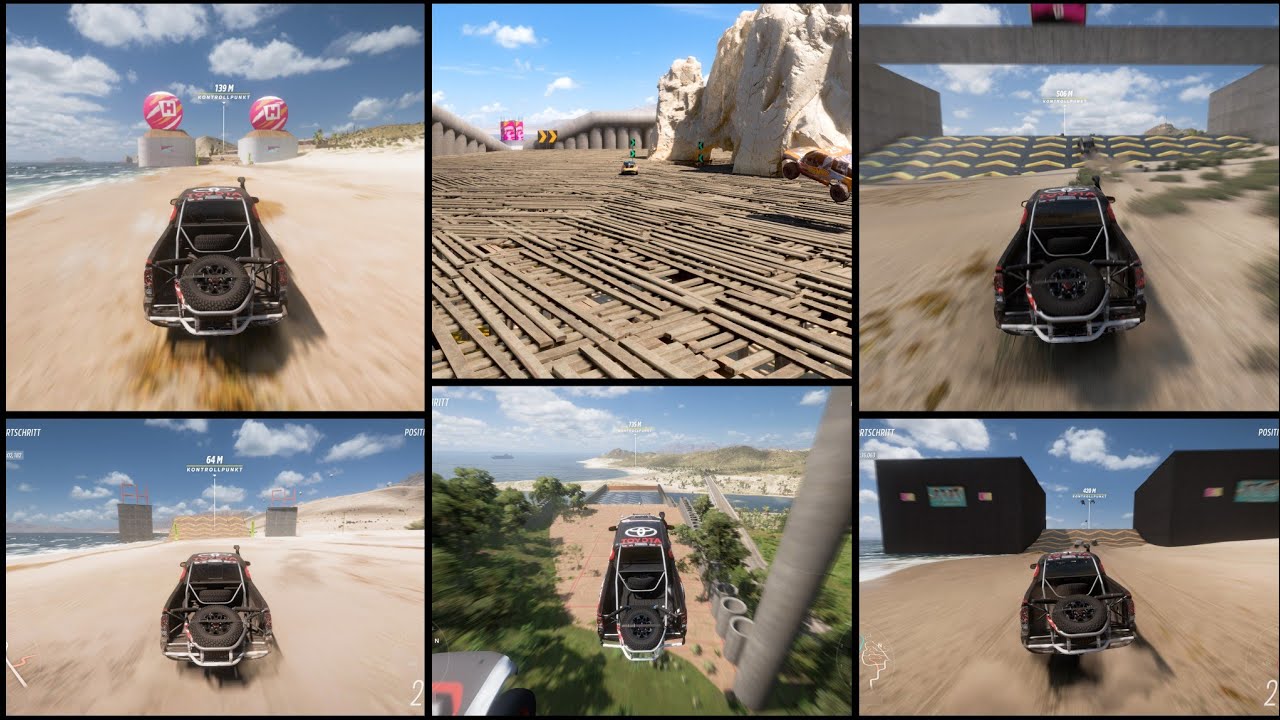 my new route is ready Monster Rally on The Beach (Forza Horizon 5 ...